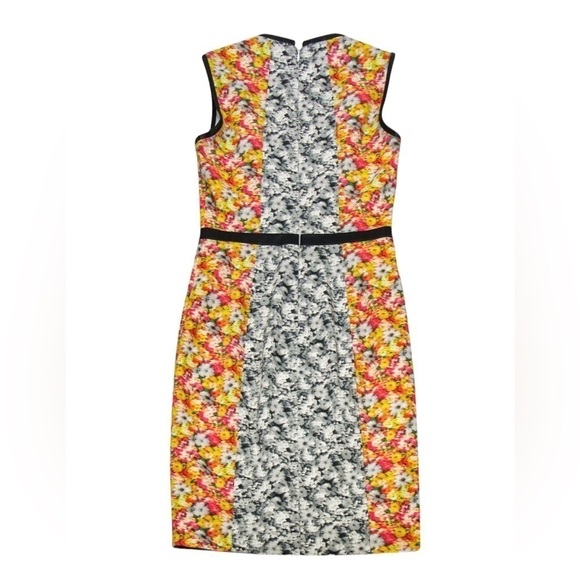 Yigal Azrouël Multicolor Floral Print Floral Sheath Dress - Picture 14 of 16